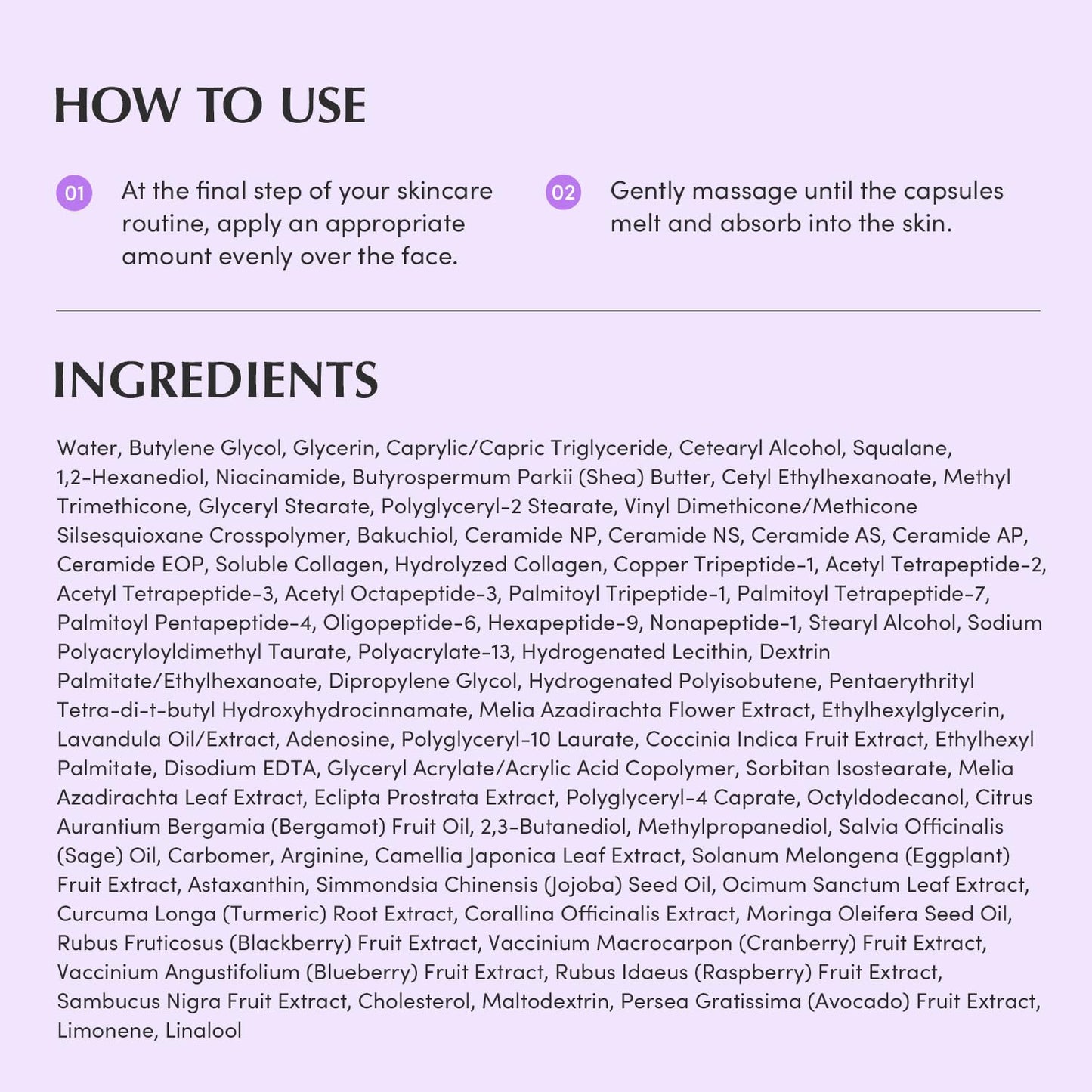 Bakuchiol Plumping Capsule Cream – Retinol Alternative Moisturizer for Firming and Pore Care with 99% Pure Bakuchiol, 5 Types of Collagen & Ceramide Complex, 1.69 fl.oz / 50ml